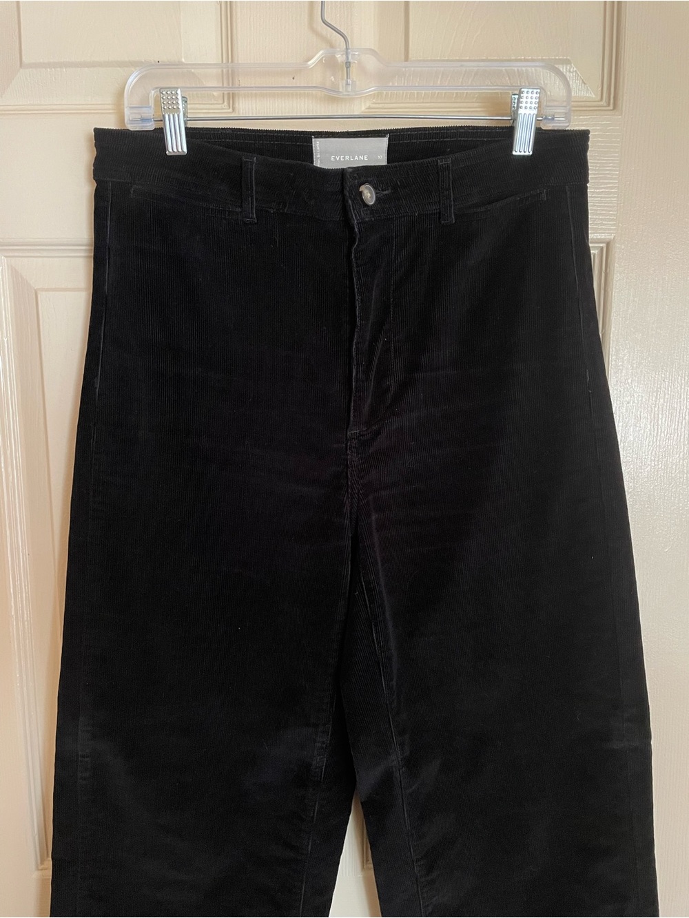 Everlane Black Corduroy wide leg pants